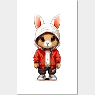 Cute Bunny Hype: Exclusive Kpop-Inspired Rabbit Design Posters and Art